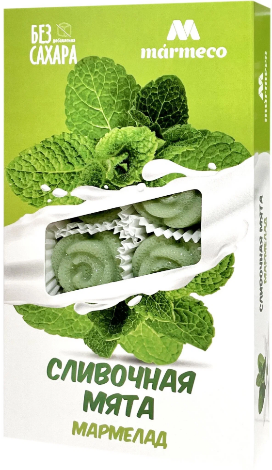  Мармелад без сахара  "Сливочная мята" 180г  в Коломне