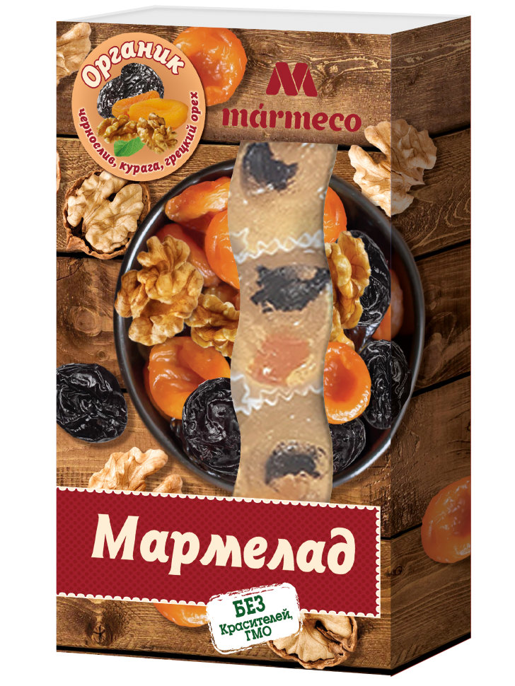  Мармелад "Органик"  Курага, Чернослив, грецкий орех, 180г  в Коломне