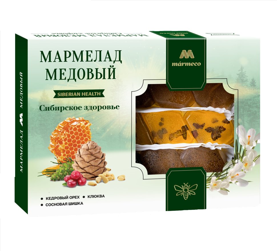  Мармелад медовый "Сибирское здоровье" без сахара 200г  в Коломне